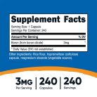 Nutricost Boron Capsules - Bór kapszula 240 Kapszula