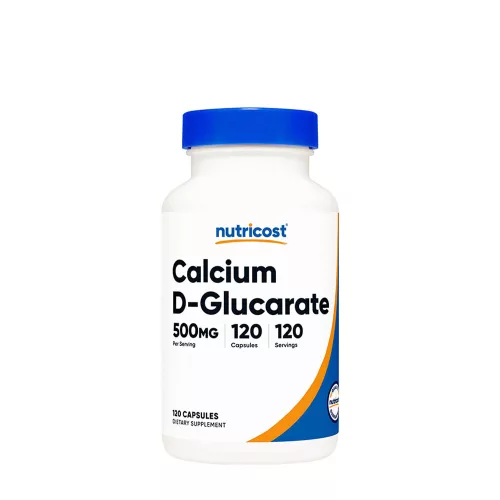 Nutricost Calcium D-Glucarate Capsules - Kalcium-D-Glukarát Kapszula 120 Kapszula