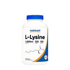 Nutricost L-Lysine Tablets 120 Tabletta