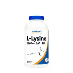 Nutricost L-Lysine Tablets 240 Tabletta