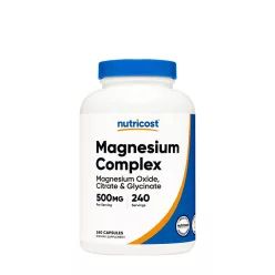Nutricost Magnesium Complex 500 mg 240 Kapszula