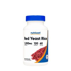   Nutricost Red Yeast Rice Capsules 1200 mg - Vörös Rizs Élesztő Kapszula 120 Kapszula