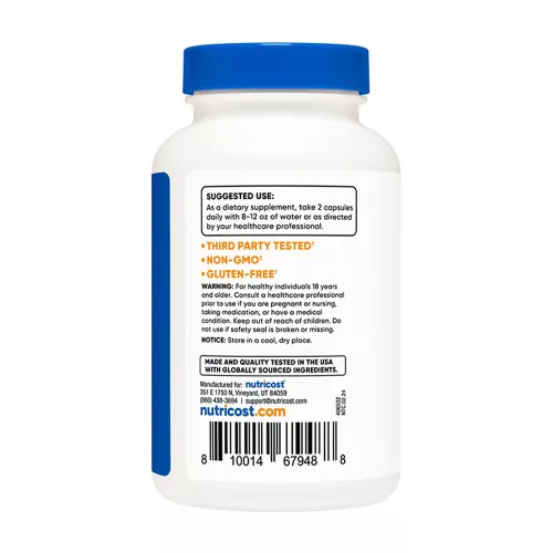 Nutricost Resveratrol Capsules 120 Kapszula