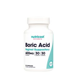   Nutricost Boric Acid Capsules - Bórsav Hüvelykúp 30 Kapszula