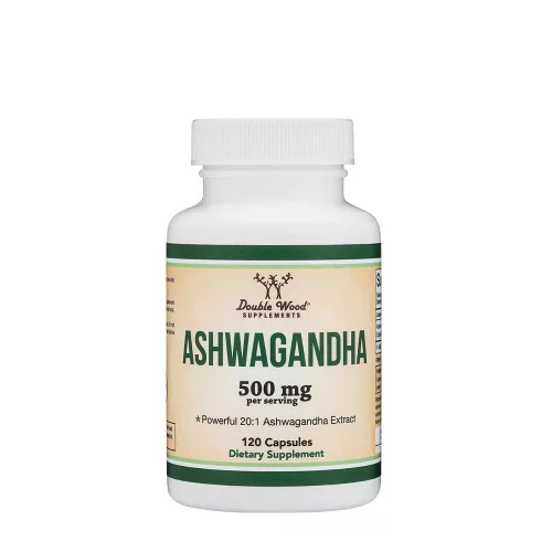 Double Wood Supplements Ashwagandha 120 Kapszula