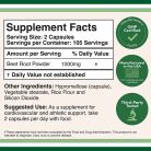 Double Wood Supplements Beet Root 210 kapszula