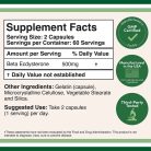 Double Wood Supplements Beta Ecdysterone 120 Kapszula