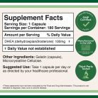 Double Wood Supplements DHEA 180 Kapszula