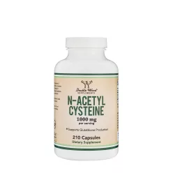   Double Wood Supplements N-Acetyl Cysteine (NAC) 1000 mg 210 kapszula