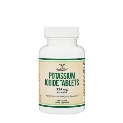Double Wood Supplements Potassium Iodide 180 Tabletta