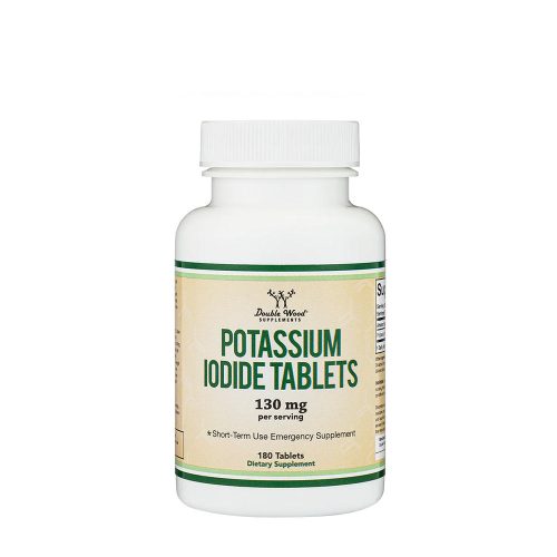 Double Wood Supplements Potassium Iodide 180 Tabletta