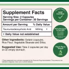 Double Wood Supplements Tudca 500 mg 60 Kapszula