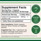 Double Wood Supplements Uridine 60 Kapszula