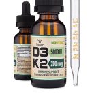 Double Wood Supplements Vitamin D3 + K2 Liquid 30 ml