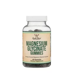   Double Wood Supplements Magnézium-Glicinát Gumivitamin 60 Gumicukor