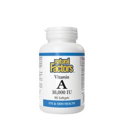 Natural Factors Vitamin A 10,000 NE 90 Lágykapszula