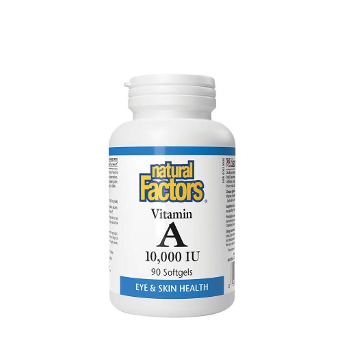 Natural Factors Vitamin A 10,000 NE 90 Lágykapszula