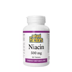 Natural Factors Niacin 500 mg 90 Kapszula
