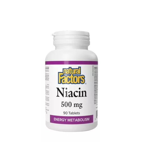 Natural Factors Niacin 500 mg 90 Kapszula