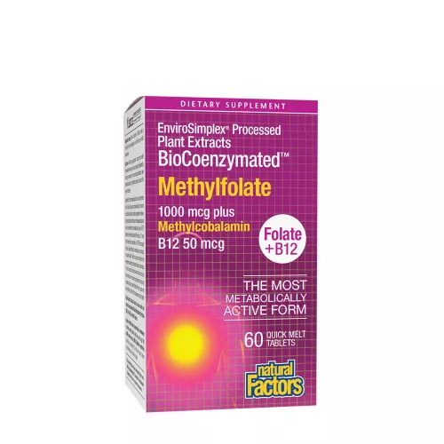 Natural Factors BioCoenzymated™ Methylfolate 60 Tabletta