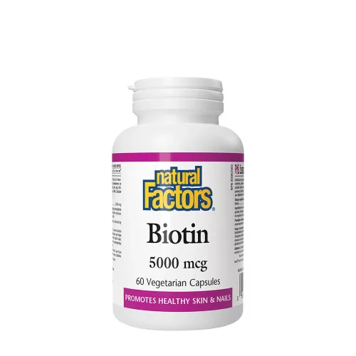 Natural Factors Biotin 5000 mcg 60 Veggie Kapszula