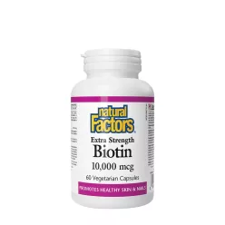 Natural Factors Biotin Extra Strength 10,000 mcg 60 Kapszula