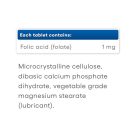 Natural Factors Folic Acid 1 mg - Folsav 90 Tabletta