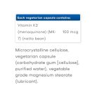 Natural Factors Vitamin K2 100 mcg 60 Kapszula