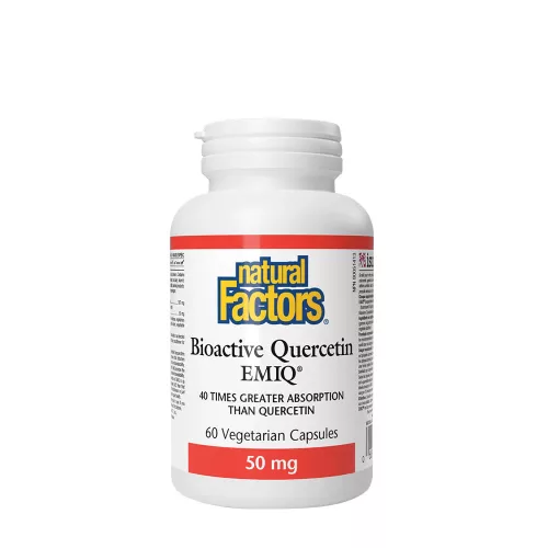 Natural Factors Bioactive Quercetin EMIQ 50 mg 60 Kapszula
