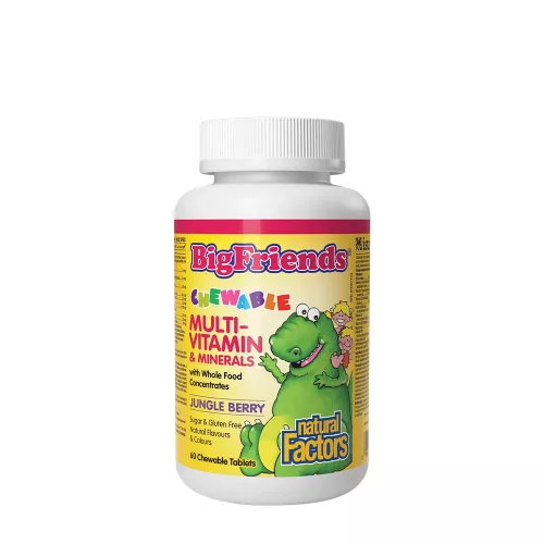 Natural Factors Chewable Multivitamin & Minerals with Whole Food Concentrates 90 Rágótabletta