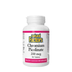 Natural Factors Chromium Picolinate 250 mcg 90 Tabletta