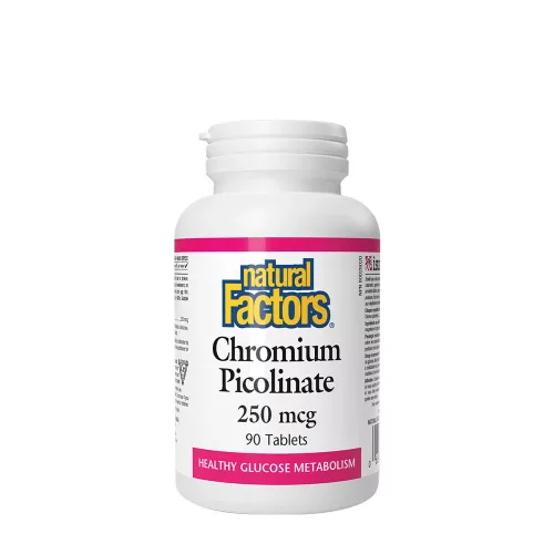 Natural Factors Chromium Picolinate 250 mcg 90 Tabletta