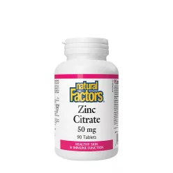 Natural Factors Zinc Citrate 50 mg 90 Tabletta