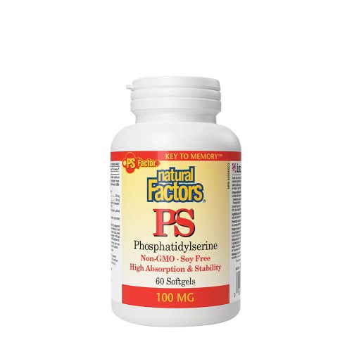 Natural Factors PS foszfatidil-szerin 100 mg 60 Lágykapszula