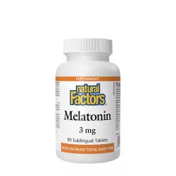 Natural Factors Melatonin 3 mg 90 Tabletta