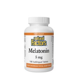 Natural Factors Melatonin 5 mg 180 Tabletta