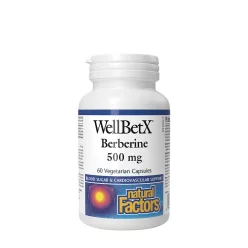 Natural Factors WellBetX Berberine 500 mg 60 Kapszula