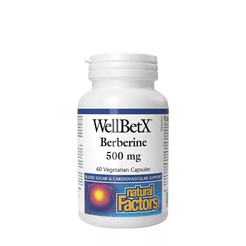 Natural Factors WellBetX Berberine 500 mg 60 Kapszula