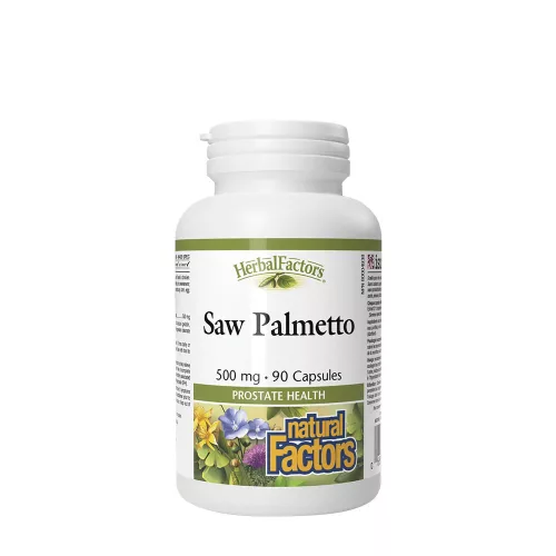 Natural Factors Fűrészpálma 500 mg 90 Kapszula