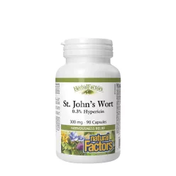   Natural Factors St. John's Wort - Közönséges Orbáncfű 300 mg 90 Kapszula