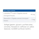 Natural Factors Lutein 40 mg with Zeaxanthin 60 Lágykapszula