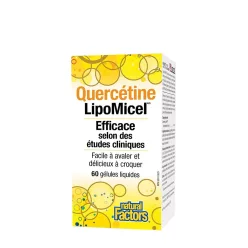 Natural Factors Quercetin LipoMicel 250mg 60 Kapszula