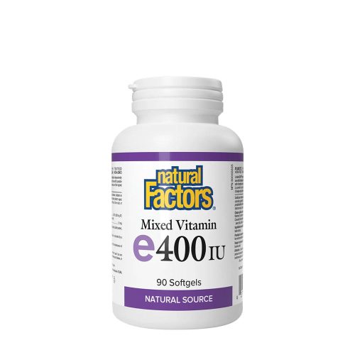 Natural Factors Vegyes E-vitamin természetes forrásból 400 NE 90 Lágykapszula
