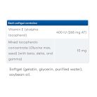 Natural Factors Vegyes E-vitamin természetes forrásból 400 NE 90 Lágykapszula
