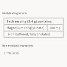 Natural Factors Magnesium Bisglycinate Pure 200 mg 145 g