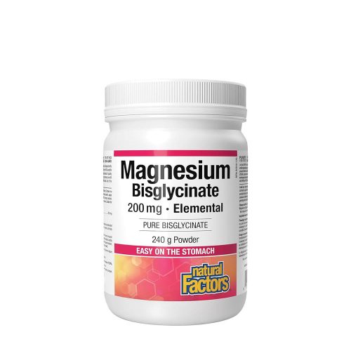 Natural Factors Magnesium Bisglycinate Pure 200 mg 290 g