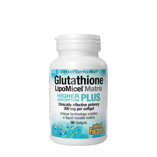 Natural Factors Glutathione LipoMicel Matrix 300 mg 90 Lágykapszula