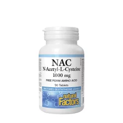  Natural Factors N-Acetyl-L-Cysteine (NAC) 1000 mg 90 Tabletta
