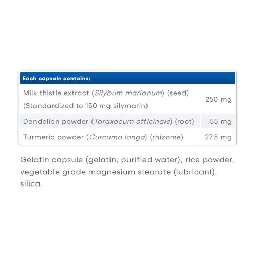 Natural Factors Milk Thistle 250 mg/150 mg Silymarin 90 Kapszula