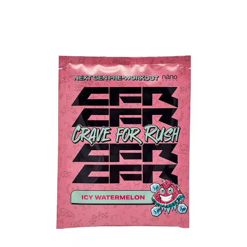 Nanosupps Crave for Rush (CFR) Pre-Workout Minta 1 Tasak 20 g